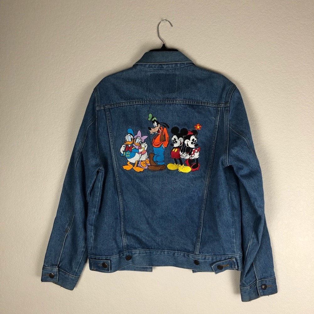 Too Cute Denim Vintage Disneyland Large Unisex